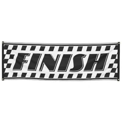 Abbildung von Flagge Banner Finish 74x220cm