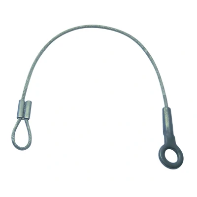 Abbildung von Sicherungsseil PVC ummantelt A2/PVC 145 mm Edelstahl 304 (A2)