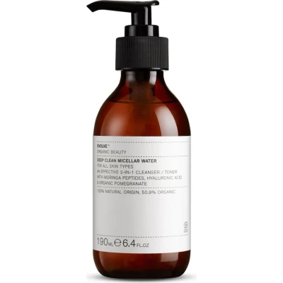 Abbildung von Evolve Organic Beauty DEEP Clean Micellar Water Reboot Gesichtsreinigung, Größe: 190 ml,