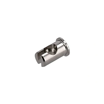 Abbildung von AKF Lötnippelaufnahme geschlitzt, für Bowdenzüge, Aluminium Brems und Kupplungshebel