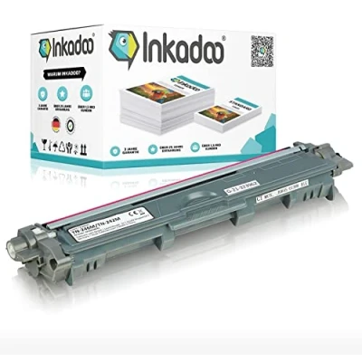 Abbildung von Inkadoo Toner für Brother TN 242 246 DCP 9017 9022 HL 3142 3152 3172 MFC 9142 9332 9342 (Magenta) Tonerkartusche, Tonerpatronen, Drucker