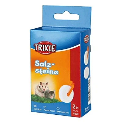 Abbildung von Trixie 6000 Salzsteine mit Halter, 2 x 54 g