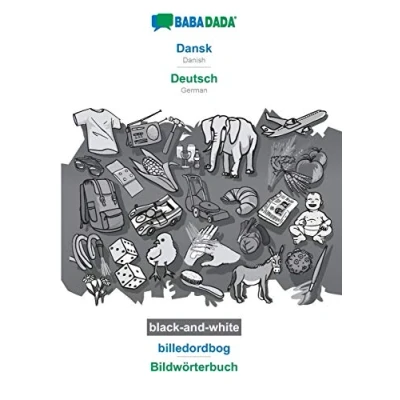 Abbildung von BABADADA black and white, Dansk Deutsch, billedordbog Bildwörterbuch: Danish German, visual dictionary