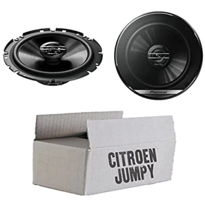 Abbildung von Citroen Jumpy Lautsprecher Boxen Pioneer TS G1720F 16,5cm 2 Wege Koax Koaxiallautsprecher Auto Einbausatz Einbauset