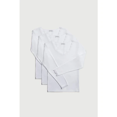 Abbildung von YSABEL MORA Langarmshirt &quot;BASIC COLLECTION COTTON WITH LACE&quot;, das perfekte Basic Longsleeve für jeden Tag
