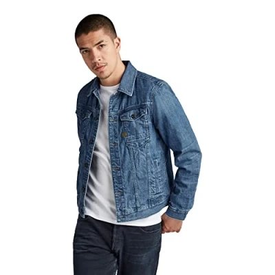 Abbildung von G STAR RAW Herren Unisex Arc 3D Jacke, Blau (faded caribbean D20086 C831 C603), XS