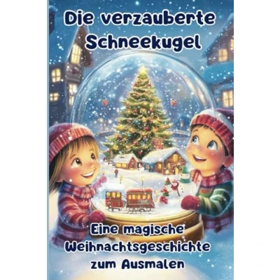 Abbildung von Die verzauberte Schneekugel: Eine magische Geschichte zum Ausmalen