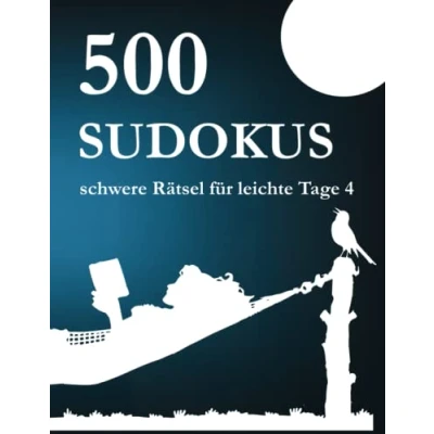 Abbildung von 500 Sudokus schwere Rätsel für leichte Tage 4
