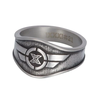 Abbildung von iXXXi Men Herrenring Bentley Antiksilber 21mm