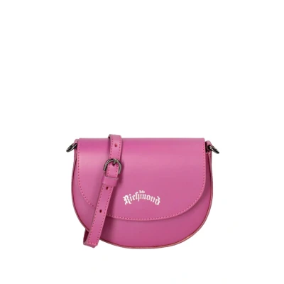 Abbildung von John Richmond Umhängetasche, Damen, Größe: One Size, Fuchsia and dark grey