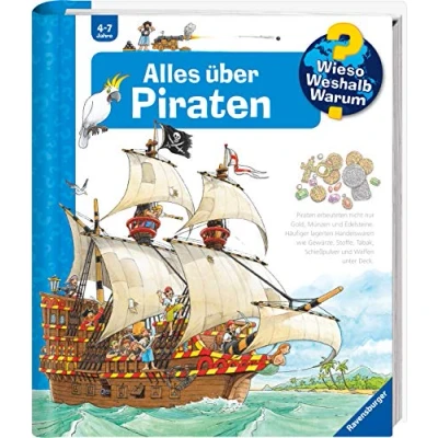 Abbildung von Ravensburger Buch &quot;Wieso? Weshalb? Warum?, Band 40: Alles über Piraten&quot;, FSC schützt Wald weltweit