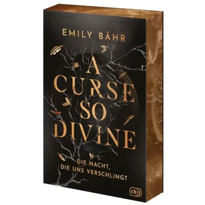 Abbildung von A Curse so Divine die Nacht, uns verschlingt: der berauschende Auftakt göttlichen Romantasy. Mit gestaltetem Farbschnitt in limitierter Auflage. (Die Reihe, Band 1)