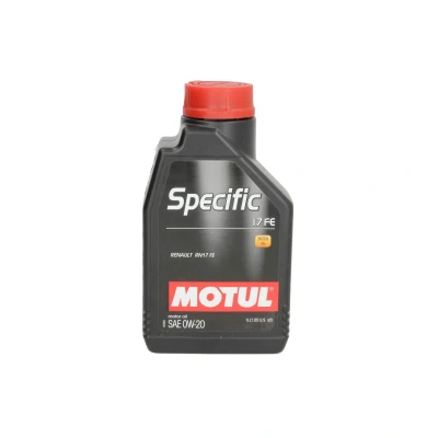 Abbildung von Motul Specific 17 FE 0W 20 1l Motoröl 109949 HYUNDAI: Tucson, i40 Kombi, i30 III Schrägheck, RENAULT: Kadjar, Megane 4 Grandtour