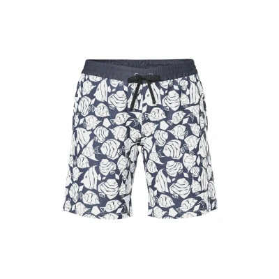 Abbildung von Ulla Popken Nachtwäsche Hose, Damen, Größe: 42/44, Dark indigo