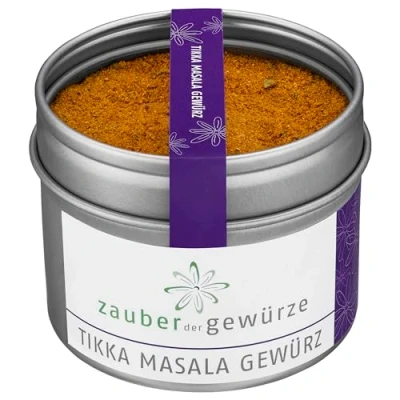 Abbildung von Zauber der Gewürze Tikka Masala Gewürz Indische Gewürzmischung für Chicken &amp; weitere Currygerichte, 55 g