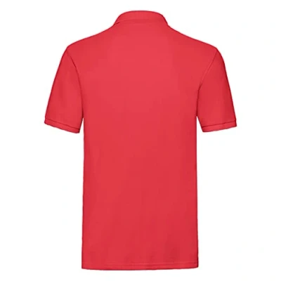 Abbildung von Fruit of The Loom Premium Polo Farbe: Red Größe: M