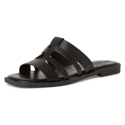 Abbildung von Tamaris Pantolette flach, Damen, Größe: 36, Black Schuhe