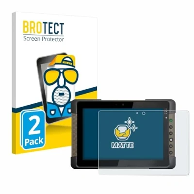 Abbildung von BROTECT Entspiegelungs Schutzfolie für Getac T800 (2 Stück) Matte Displayschutz Folie, Anti Reflex, Fingerprint