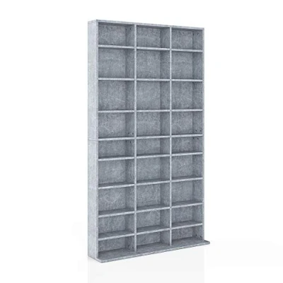 Abbildung von Vicco CD Regal Jukebox, Beton, 102 x 178 cm