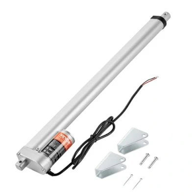 Abbildung von VEVOR 1500N Linear Actuator DC 12V Linearantrieb IP54 Elektrischer Linearmotor 450mm Hublänge Geräuschpegel ≤60dB Elektrische Türöffner 5mm/s Fahrgeschwindigkeit Lineartechnik Verstellantrieb