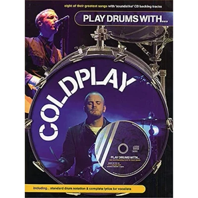 Abbildung von Play Drums With... Coldplay (Book, CD): Stimme(n), CD für Schlagzeug: eight of their greatest songs