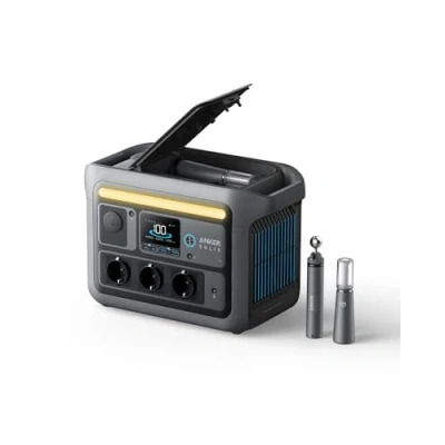 Abbildung von Anker Stromerzeuger SOLIX C800 Plus Powerstation, 768Wh Akkus, (1 tlg), 1200W (1600W Spitzenleistung)
