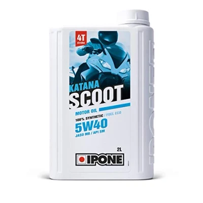 Abbildung von IPONE Motoröl Roller 4 Takt 5W40 Katana Scoot 2 Liter Kanister 100% Synthetisch Hohe Leistung Kraftstoffersparnis