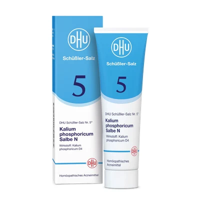 Abbildung von DHU Schüßler Salz Nr. 5 Kalium phosphoricum D4 Salbe 50 g