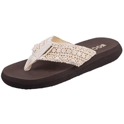 Abbildung von Rocket Dog Damen Spotlight Zehentrenner, Beige (Natural EA5), 36 EU