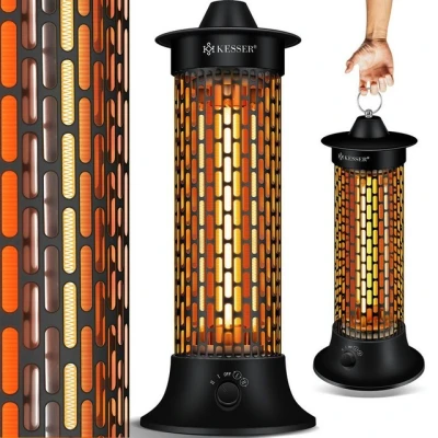 Abbildung von KESSER Heizgerät, Standheizstrahler Infrarotheizung, 1200W Heizstrahler Energie