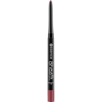 Abbildung von essence 8h MATTE comfort lipliner, Nr. 06, Nude, langanhaltend, sofortiges Ergebnis, matt, vegan, wasserfest, ohne Konservierungsstoffe, Parabene, 1er Pack (0.3g)