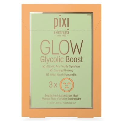 Abbildung von Pixi GLOW Boost Sheet MASK 23G Gesichtsmaske, Damen, Größe: 23 g,