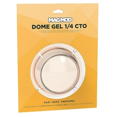 Abbildung von MagMod XL Dome Gel 1/4 CTO für Reflector und MagBox Pro Softboxen