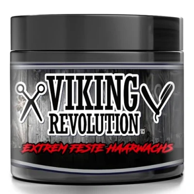 Abbildung von Viking Revolution Extreme Hold Pomade Herren Style &amp; Finish Dein Haar Extra fester, starker Halt hoher Glanz für die Herrenfrisur 118 ml