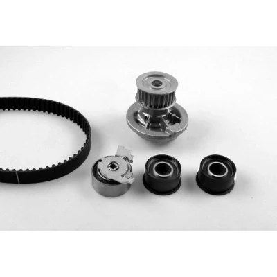 Abbildung von HEPU PK03163 Wasserpumpe + Zahnriemensatz 171 OPEL: Vectra B Limousine, CC, Antara, CHEVROLET: Captiva