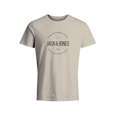 Abbildung von JACK&amp;JONES Herren Jprblaaston Ss Tee Crew Neck FST T Shirt, Summer Sand, M