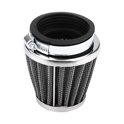 Abbildung von Luftfilter Terisass Motorrad, Luftfilter, Reiniger, modifiziert, Ansaugluftfilter, Ersatz für Yamaha (48 mm) + Hornett 60 mm,