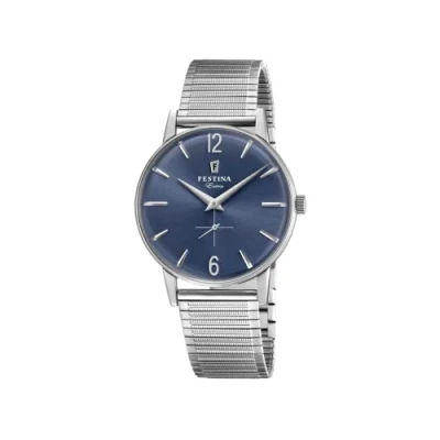 Abbildung von Festina Herren Analog Quarz Uhr mit Edelstahl Armband F20250/3