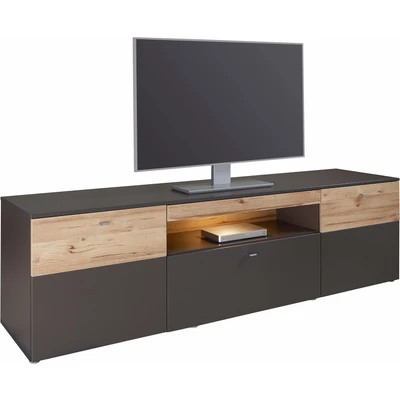 Abbildung von FORTE Lowboard, Breite 210 cm, inkl. Beleuchtung