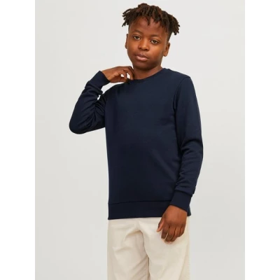 Abbildung von Jack &amp; Jones Junior Ebradley CREW Sweatshirt für Kinder, Größe: 164, Navy blazer
