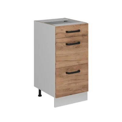Abbildung von Vicco Küchenunterschrank R Line, Goldkraft Eiche, 40 cm ohne Arbeitsplatte