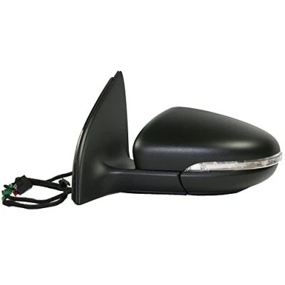 Abbildung von Außenspiegel Alkar 6126124 Gehäuse mit schwarzem Innenteil rechts elektrisch beheizbar, konvex für Linkslenker VOLKSWAGEN: Golf 6, 6 Variant
