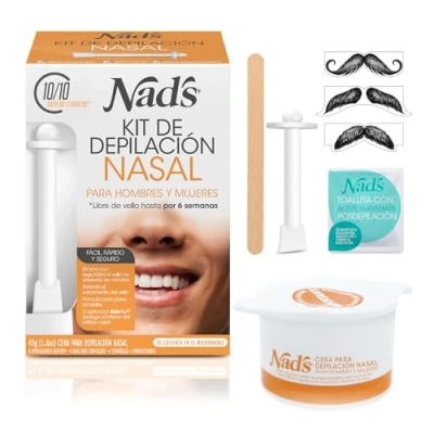Abbildung von Nad&#039;s Nose Wax Kit, Nasenwachs, für Männer/Frauen, 45 g