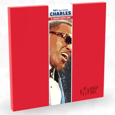 Abbildung von Ray Charles and Friends Magic V Box 3 Vinylschallplatten einzigartig und limitiert Top Geschenk! [Vinyl LP]