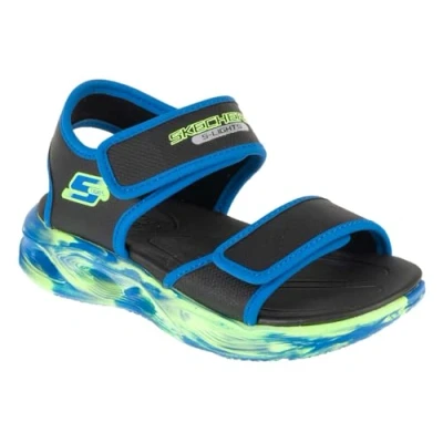 Abbildung von Skechers SOLA GLOW SANDAL Sandale, Sandale mit Klettverschluss+Blinkfunk., Größenschablone zum Download