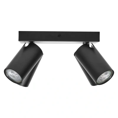 Abbildung von LEDVANCE LED SPOT OCTAGON PL 4 x 3,4W, GU10, 920lm, schwarz, 2.700K Farbtemperatur, warmweiße Lichtfarbe, zeitlos, austauschbare Lampe, ideal für Innenräume, CRI 90, verstellbare Köpfe, dimmbar