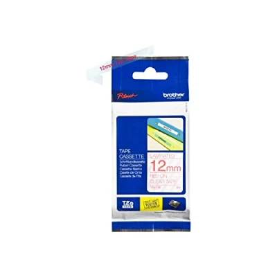 Abbildung von Brother TZe 132 (12 mm) Rot bis transparent Tape