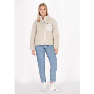 Abbildung von Schmuddelwedda Fleecejacke, Damen, Größe: 40, Stein