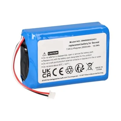 Abbildung von Akku passend für FUBT50000 ABUS Secvest 7.4V Li Polymer 2500mAh