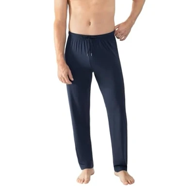 Abbildung von mey LANG Nachtwäsche Hose, Herren, Größe: 48, Yacht blue